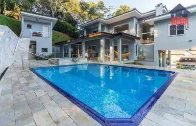Casa com 3 dormitórios à venda, 400 m² por r$ 2.600.000 - alpes da cantareira - mairiporã/sp