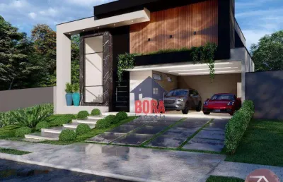 Casa com 4 dormitórios à venda, 240 m² por r$ 2.490.000 - nova gardênia - atibaia/sp