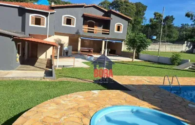 Chácara com 6 dormitórios à venda, 5000 m² por r$ 1.400.000,00 - lavras - mairiporã/sp