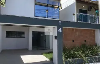 Casa a venda com 3 quartos 4 banheiros e lazer com jacuzzi