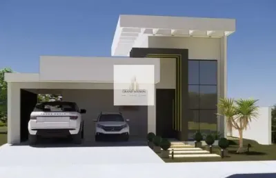 Casa em construção a venda no condomínio alphaville com 170m²