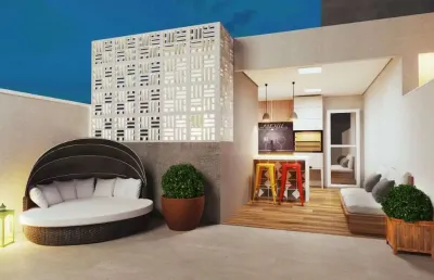 Cobertura com 2 dormitórios à venda, 48 m² por r$ 429.000,00 - vila eldízia - santo andré/sp