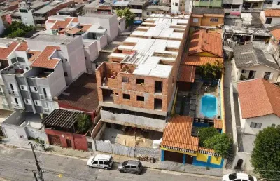 Cobertura com 2 dormitórios à venda, 54 m² por r$ 349.000,00 - vila príncipe de gales - santo andré/sp