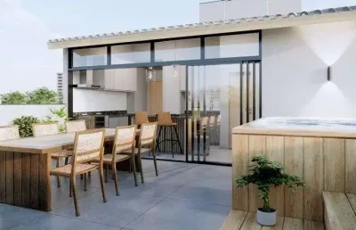 Cobertura com 2 dormitórios à venda, 112 m² por r$ 899.000,00 - campestre - santo andré/sp