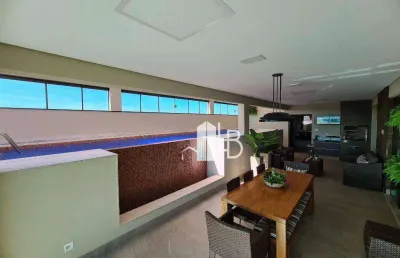 Cobertura com 4 suítes sendo 1 master com hidromassagem à venda, 602 m² por r$ 4.200.000 - aparecida - uberlândia/mg