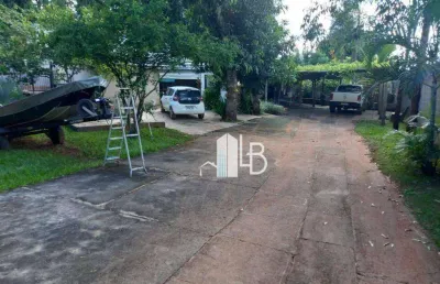 Chácara com 4 quartos à venda, 1210 m² por r$ 650.000 - morada nova - uberlândia/mg