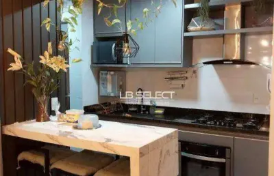 Apartamento com 2 dormitórios à venda, 60 m² por r$ 497.000,00 - granja marileusa - uberlândia/mg