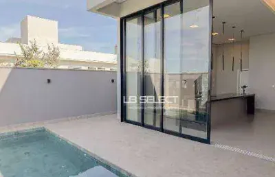 Casa no condomínio arts com três suítes, escritório com lavabo e área gourmet completa.