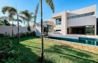 Casa com 4 dormitórios à venda, 401 m² por r$ 5.750.000,00 - condomínio villa dos ipês - uberlândia/mg