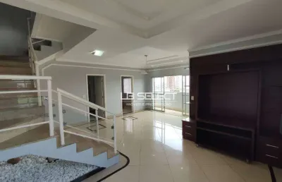 Cobertura com 3 dormitórios à venda, 211 m² por r$ 1.250.000,00 - santa mônica - uberlândia/mg