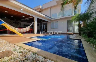 Casa com 4 dormitórios à venda, 549 m² por r$ 4.500.000,00 - jardim karaíba - uberlândia/mg