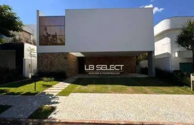 Casa com 4 dormitórios à venda, 367 m² por r$ 3.990.000,00 - condomínio jardins gênova - uberlândia/mg