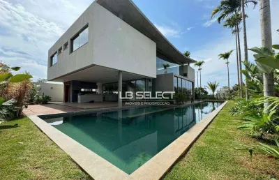 Casa com 4 dormitórios à venda, 590 m² por r$ 7.500.000,00 - condomínio solares da gávea - uberlândia/mg
