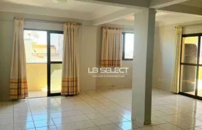 Cobertura duplex no bairro santa mônica com quatro quartos, duas suítes e área gourmet.