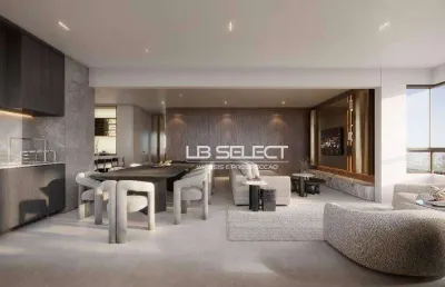 Apartamento no parque una com duas suítes e varanda gourmet.