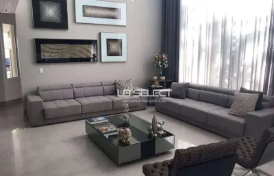 Casa com 4 dormitórios à venda, 400 m² por r$ 6.100.000,00 - condomínio villa dos ipês - uberlândia/mg