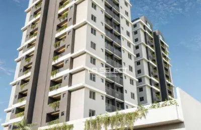 Apartamento no bairro tibery com dois quarto e varanda gourmet.