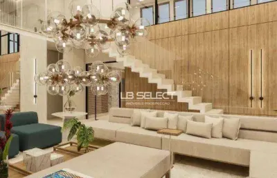 Casa no condomínio versailles com quatro suítes e varanda gourmet.
