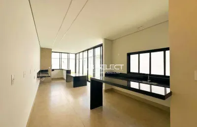 Casa no condomínio tamboré com três quartos, suíte e varanda gourmet.