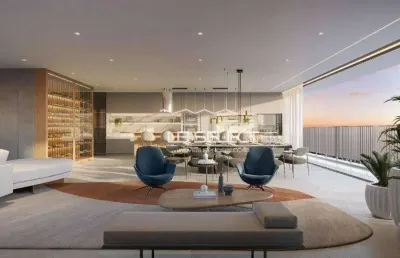 Apartamento com 4 dormitórios à venda, 281 m² por r$ 3.246.557,64 - gávea - uberlândia/mg