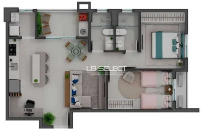 Apartamento com 2 dormitórios à venda, 72 m² por r$ 677.000,00 - patrimônio - uberlândia/mg