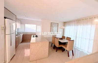 Casa no condomínio village paradiso ii com quatro suítes e varanda gourmet.
