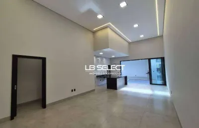 Casa no condomínio terras alpha com três suítes, escritório com lavabo e varanda gourmet.
