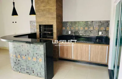 Casa no bairro bosque dos buritis com três quartos, sendo uma suíte com área gourmet.