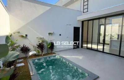 Casa com 3 dormitórios à venda, 150 m² por r$ 1.315.000,00 - condomínio raros - uberlândia/mg