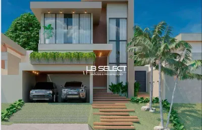 Casa com 3 dormitórios à venda, 223 m² por r$ 1.890.000,00 - terras alpha - uberlândia/mg