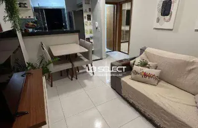 Apartamento no bairro tubalina com dois quartos, sendo uma suíte e uma vaga de garagem.