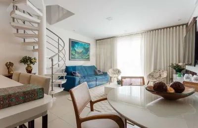 Cobertura com 4 quartos à venda no ingleses, florianópolis , 208 m2 por r$ 2.200.000