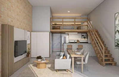 Loft com 1 quarto à venda no saco grande, florianópolis , 43 m2 por r$ 721.838