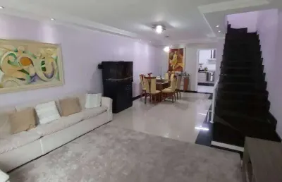 Sobrado com 3 dormitórios à venda, 217 m² por r$ 1.170.000,00 - parque são lucas - são paulo/sp