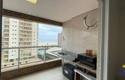 Apartamento com 2 dormitórios à venda, 80 m² por r$ 700.000,00 - aviação - praia grande/sp