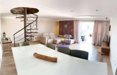 Cobertura à venda, 171 m² por r$ 1.480.000,00 - tatuapé - são paulo/sp
