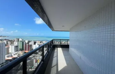 Cobertura duplex para venda em joão pessoa, manaíra, 5 dormitórios, 4 suítes, 6 banheiros, 3 vagas