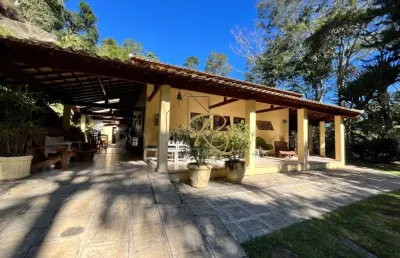 Casa em condomínio fechado com 3 quartos à venda na estrada rj-130, s/n, vargem grande, teresópolis, 340 m2 por r$ 1.350.000