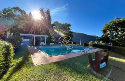 Chácara / sítio com 4 quartos à venda na rua a, 10, três córregos, teresópolis, 178 m2 por r$ 1.500.000