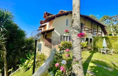 Casa em condomínio fechado com 5 quartos à venda na rua waldemar de assis ribeiro, 155, cascata guarani, teresópolis, 130 m2 por r$ 780.000