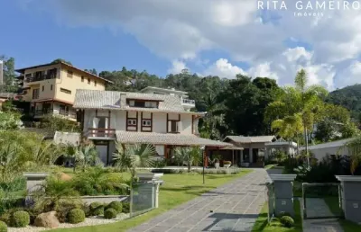 Casa em condomínio fechado com 6 quartos à venda na rodovia teresópolis-itaipava, 3000, parque do imbui, teresópolis por r$ 2.900.000