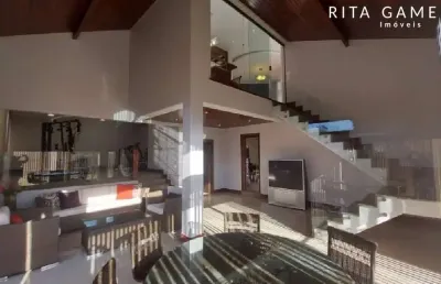 Casa em condomínio fechado com 3 quartos à venda na rodovia teresópolis-itaipava, 3000, parque do imbui, teresópolis por r$ 4.800.000