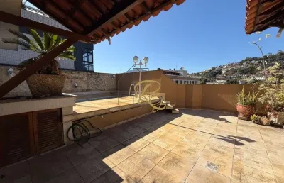 Cobertura com 3 quartos à venda na rua carmela dutra, 99, agriões, teresópolis, 116 m2 por r$ 800.000