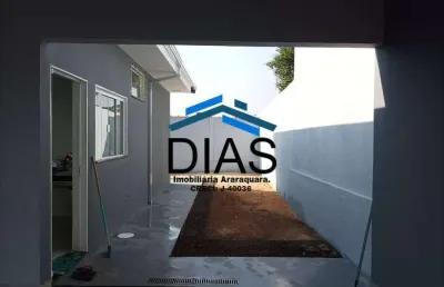 Jardim tamoio casa nova com dois dormitórios, suite