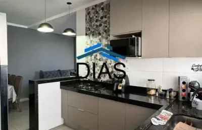 Residencial ravena 2 dormitórios suíte área gourmet piscina aquecida