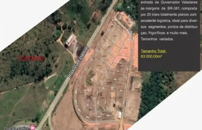 Terreno à venda no Santa Rita, Governador Valadares 