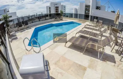 Flat com 1 quarto, 40,46m², à venda em recife, boa viagem