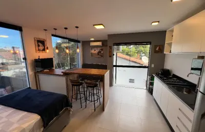 Apartamento studio mobiliado no campeche em florianópolis -r$ 349.000