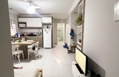 Apartamento 2 dormitórios 1 suíte, com ampla área externa no campeche em florianópolis