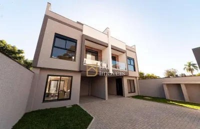 Sobrado com 3 dormitórios para alugar, 128 m² por r$ 7.100,00/mês - ecoville - curitiba/pr